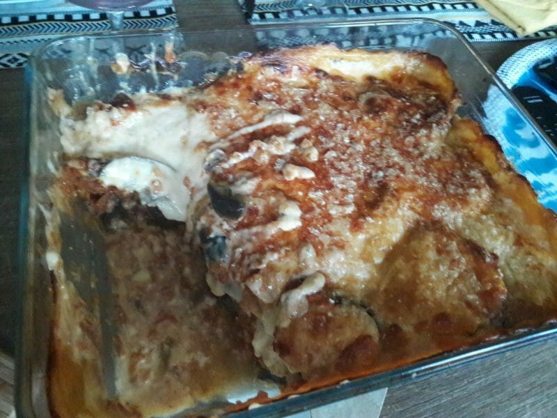 Cliquez pour zoomer ! Moussaka de lentilles corail Thermomix par Feflex