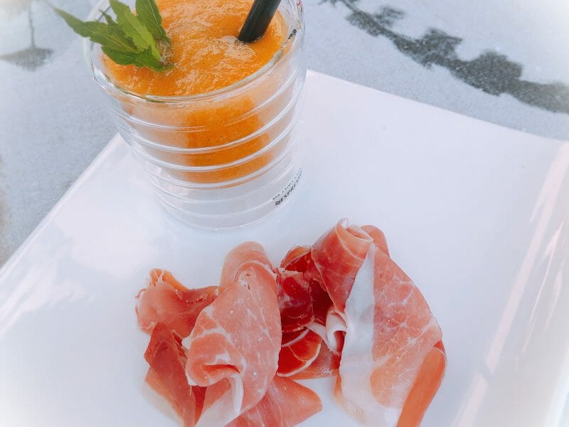 Cliquez pour zoomer ! Soupe de melon Thermomix par Krocmou74