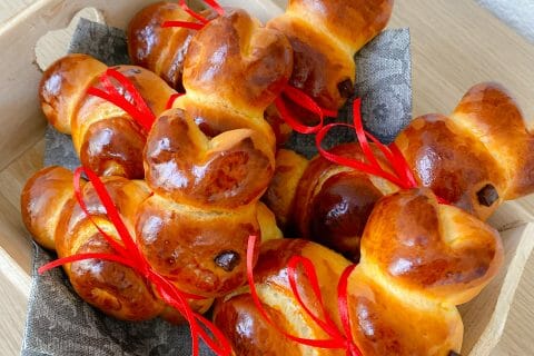 Cliquez pour zoomer ! Brioches lapin de Pâques au Thermomix