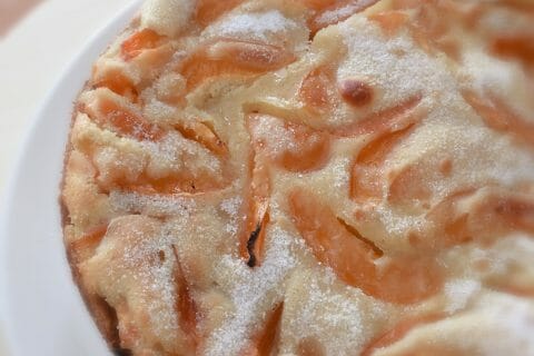 Cliquez pour zoomer ! Far aux abricots au Thermomix
