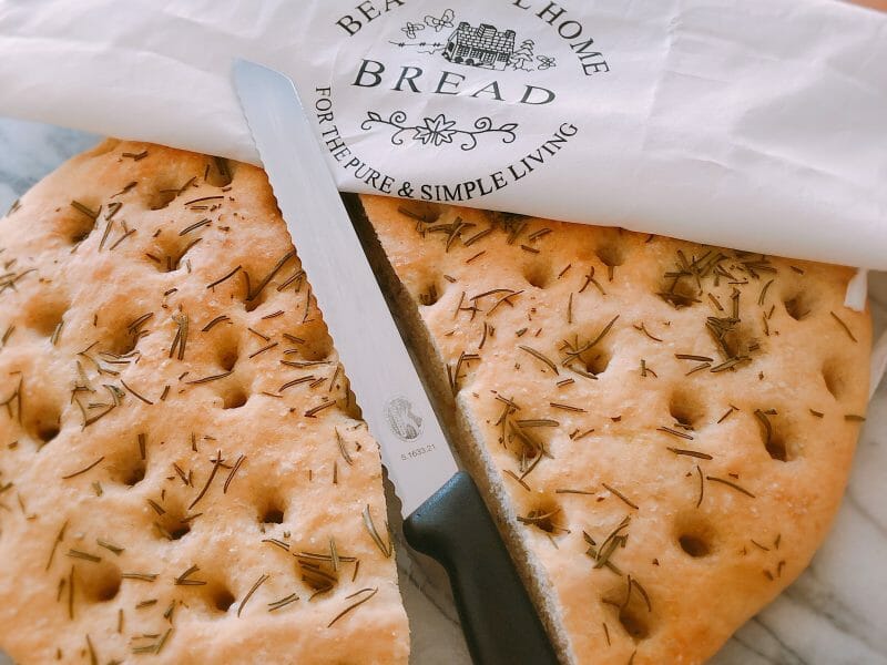 Cliquez pour zoomer ! Focaccia Thermomix par Krocmou74