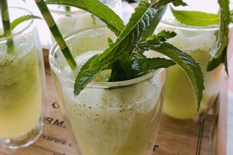 Cliquez pour zoomer ! Granité mojito au Thermomix