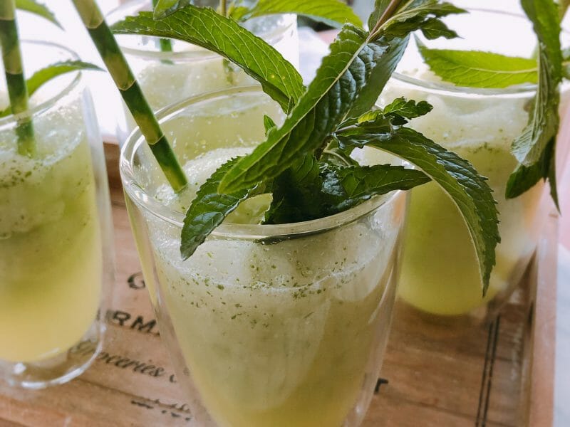 Cliquez pour zoomer ! Granité mojito Thermomix par Krocmou74