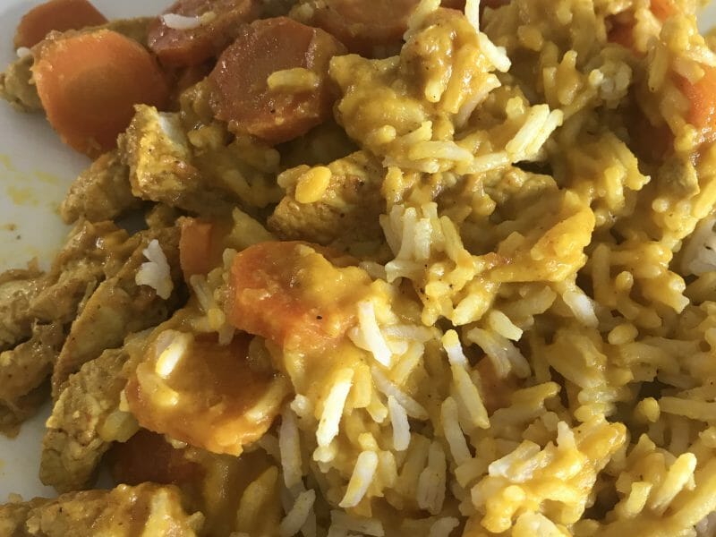 Cliquez pour zoomer ! Poulet coco aux 3 épices Thermomix par Ka-com