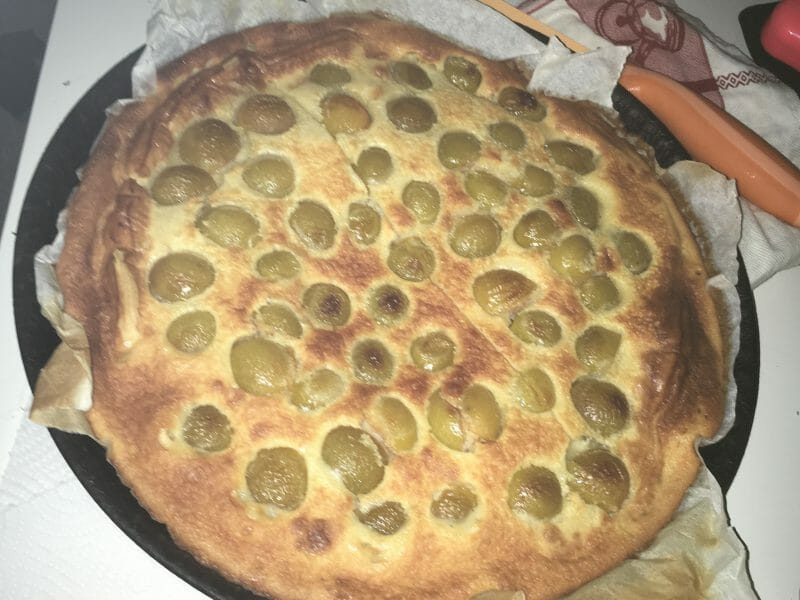 Cliquez pour zoomer ! Clafoutis aux mirabelles Thermomix par Chmel