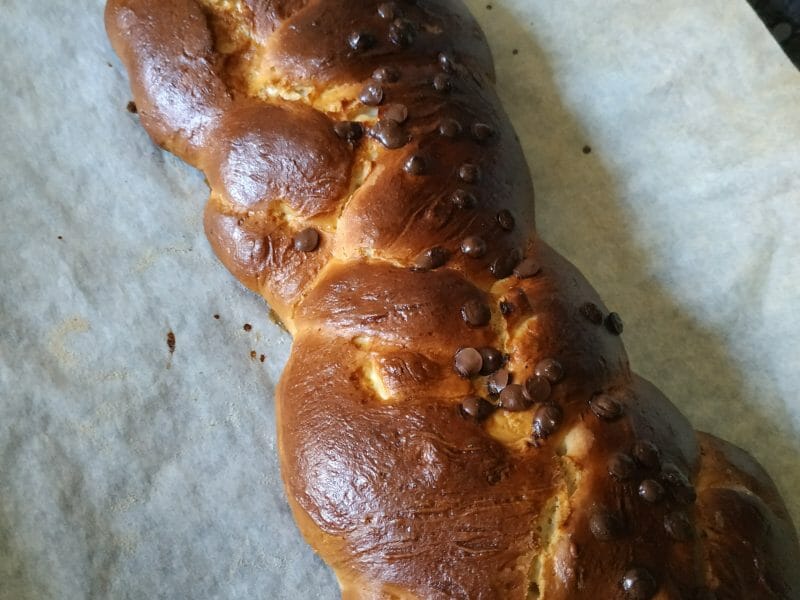 Cliquez pour zoomer ! Brioche tressée à la mie filante Thermomix par Sylvain162