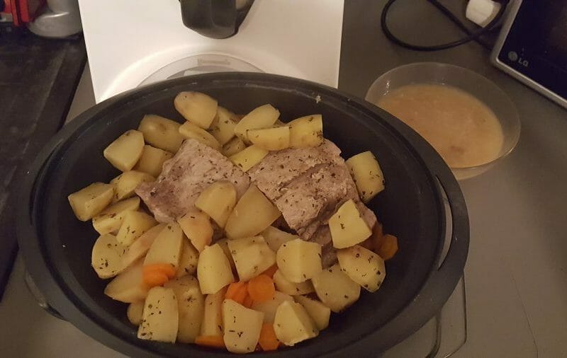Cliquez pour zoomer ! Roti de porc sauce échalote Thermomix par Anmari
