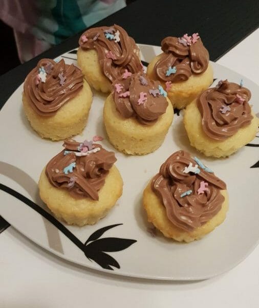 Cliquez pour zoomer ! Cupcakes au nutella Thermomix par Manai