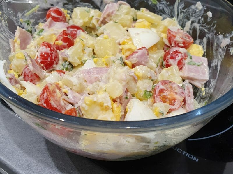 Cliquez pour zoomer ! Salade piémontaise Thermomix par Germain