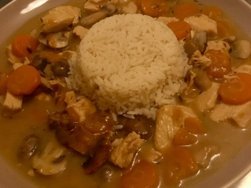 Cliquez pour zoomer ! Blanquette de poulet Thermomix par Germain