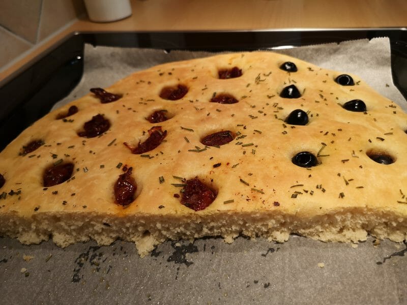 Cliquez pour zoomer ! Focaccia Thermomix par Famille Pommaz