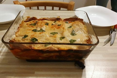 Cliquez pour zoomer ! Lasagnes épinards et chèvre Thermomix par Belluci