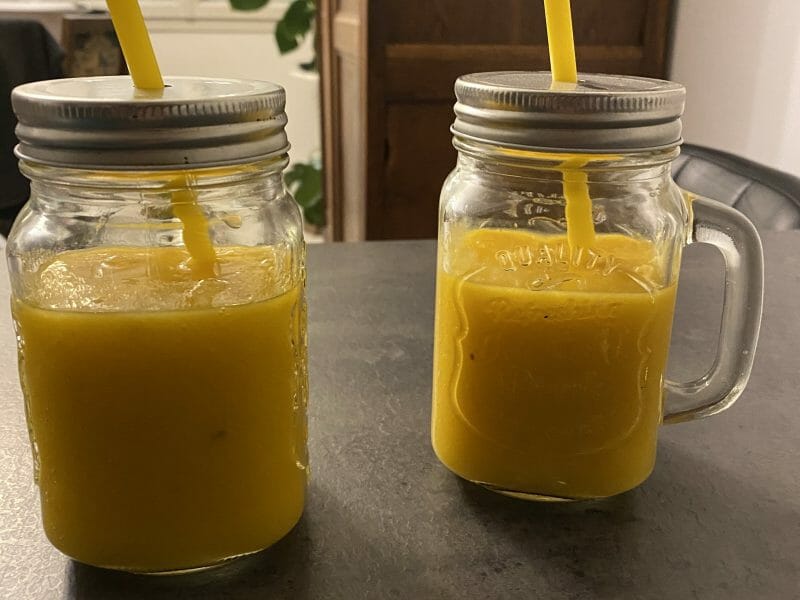 Cliquez pour zoomer ! Smoothie mangue ananas Thermomix par Milo