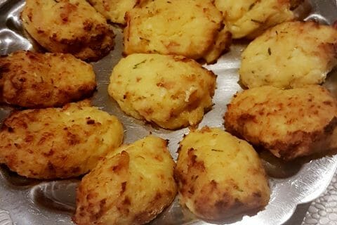 Cliquez pour zoomer ! Croquettes de chou-fleur au jambon cru Thermomix par CelineMin