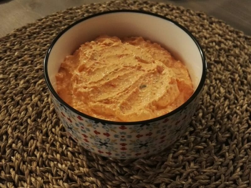 Cliquez pour zoomer ! Crème de poivrons à la feta Thermomix par deldo31