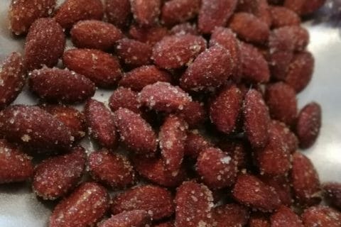 Cliquez pour zoomer ! Amandes grillées à la cannelle et au miel Thermomix par sansan06