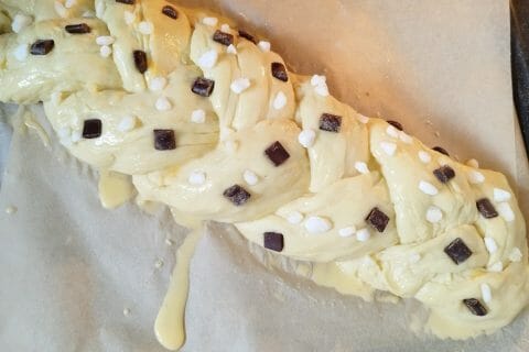 Cliquez pour zoomer ! Brioche tressée à la mie filante Thermomix par AudreyLb