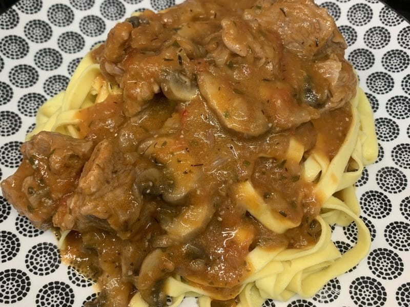 Cliquez pour zoomer ! Veau Marengo Thermomix par Elou