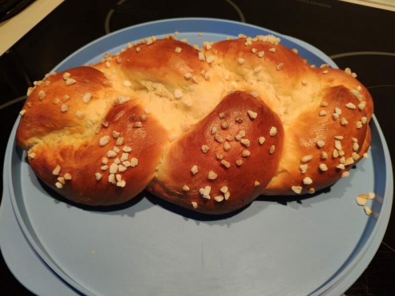 Cliquez pour zoomer ! Brioche tressée à la mie filante Thermomix par EmiEmi21