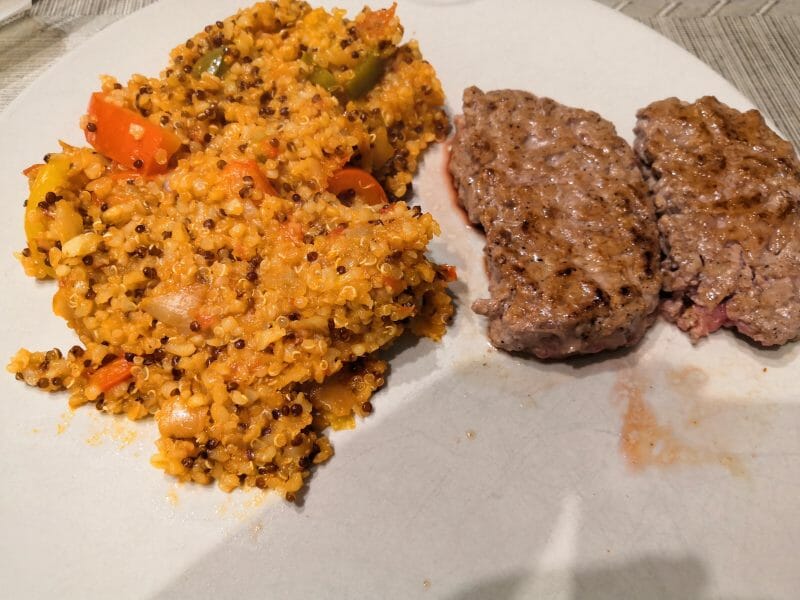 Cliquez pour zoomer ! Quinoa sauce basquaise Thermomix par Mariemcbeal