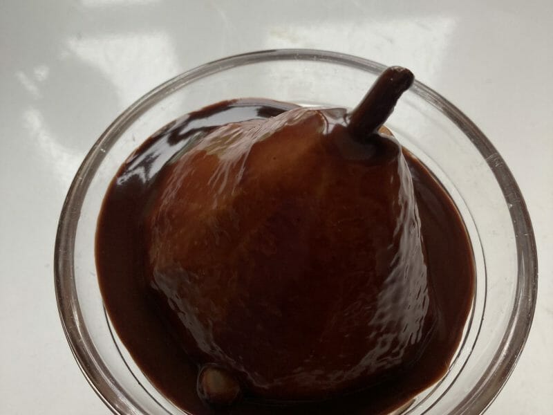 Cliquez pour zoomer ! Poires au chocolat Thermomix par Christelle1973