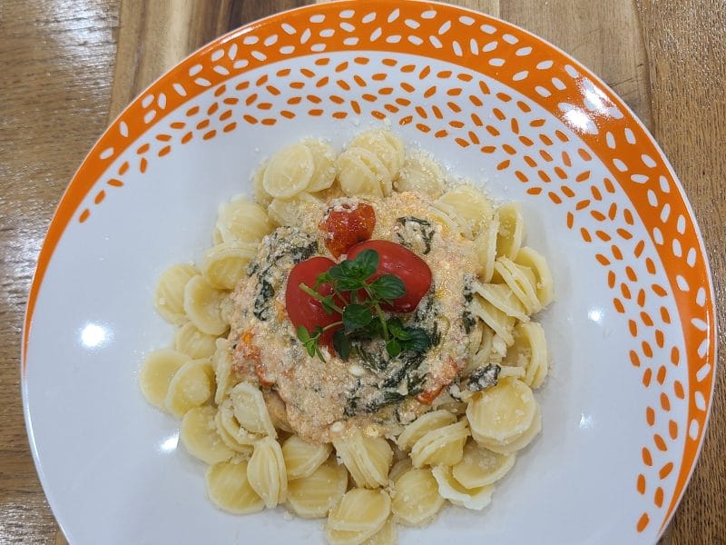 Cliquez pour zoomer ! Pâtes tomates cerises et ricotta Thermomix par valmorlys