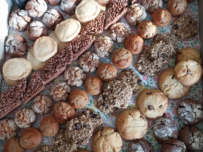 Cliquez pour zoomer ! Bouchées noix de pécan, chocolat et sirop d’érable Thermomix par Chahchev