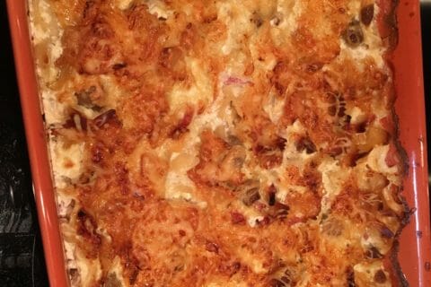 Cliquez pour zoomer ! Gratin de fusilli au jambon Thermomix par Julie0280