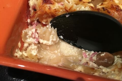 Cliquez pour zoomer ! Gratin de fusilli au jambon Thermomix par Julie0280
