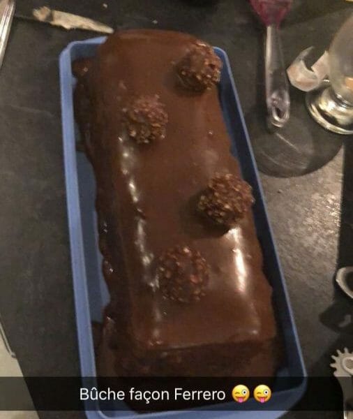 Cliquez pour zoomer ! Bûche Ferrero Rocher Thermomix par princessmarj13