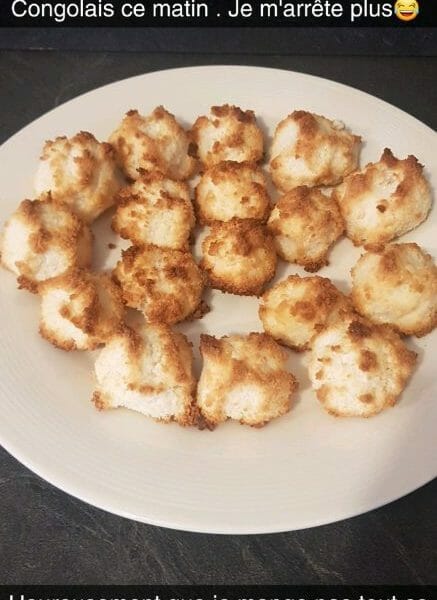 Cliquez pour zoomer ! Rocher coco (Congolais) Thermomix par Lise