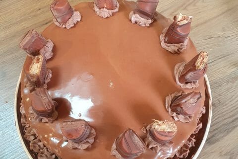 Cliquez pour zoomer ! Layer cake Kinder Bueno Thermomix par chachou35