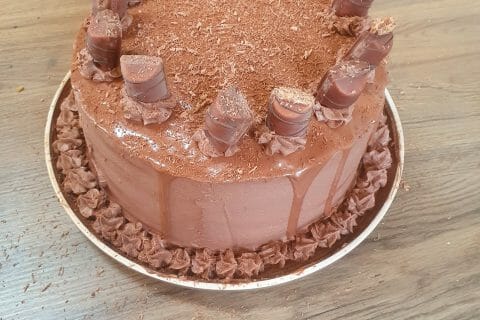 Cliquez pour zoomer ! Layer cake Kinder Bueno Thermomix par chachou35