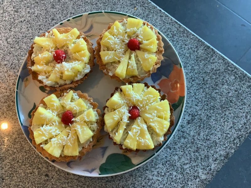 Cliquez pour zoomer ! Tarte piña colada Thermomix par Nissrange