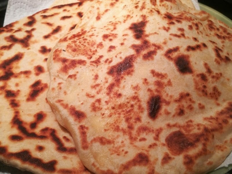 Cliquez pour zoomer ! Naans au fromage Thermomix par dowilla