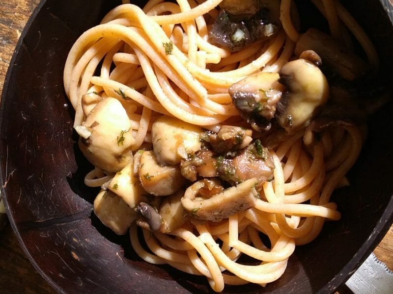 Cliquez pour zoomer ! Champignons à l’ail Thermomix par Nanouch FTM