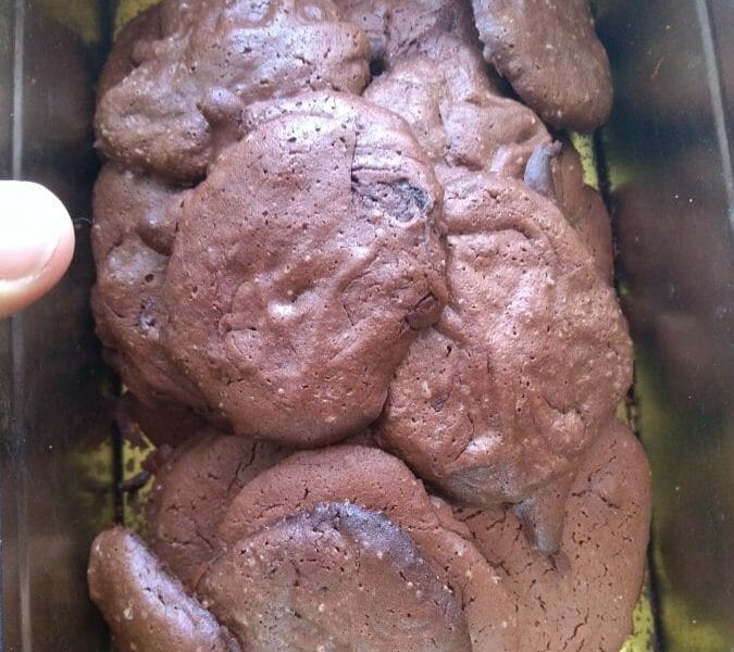 Cliquez pour zoomer ! Cookies brownies Thermomix par Nanouch FTM
