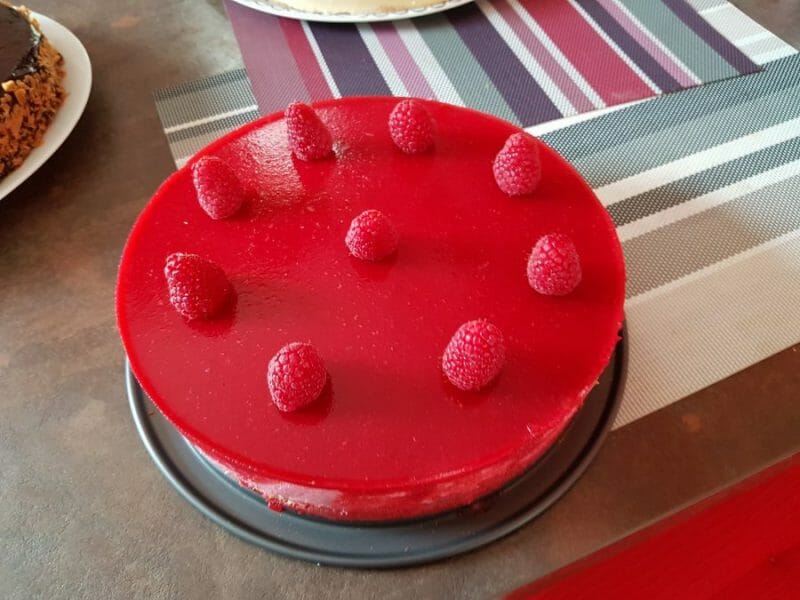 Cliquez pour zoomer ! Bavarois aux framboises Thermomix par Coco62