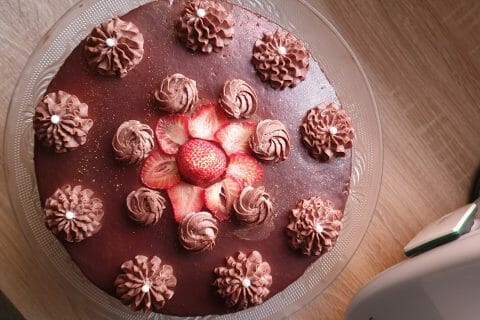 Cliquez pour zoomer ! Layer cake Kinder Bueno Thermomix par Agathe6971