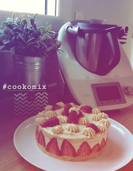 Cliquez pour zoomer ! Fraisier Thermomix par Agathe6971