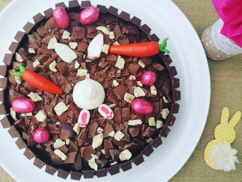 Cliquez pour zoomer ! Gâteau lapin de Pâques Thermomix par Agathe6971