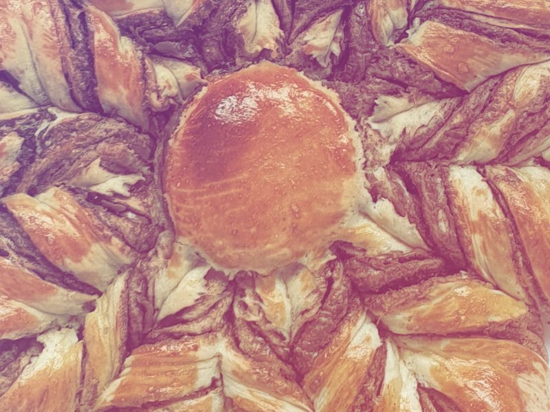 Cliquez pour zoomer ! Brioche étoilée au Nutella Thermomix par Agathe6971