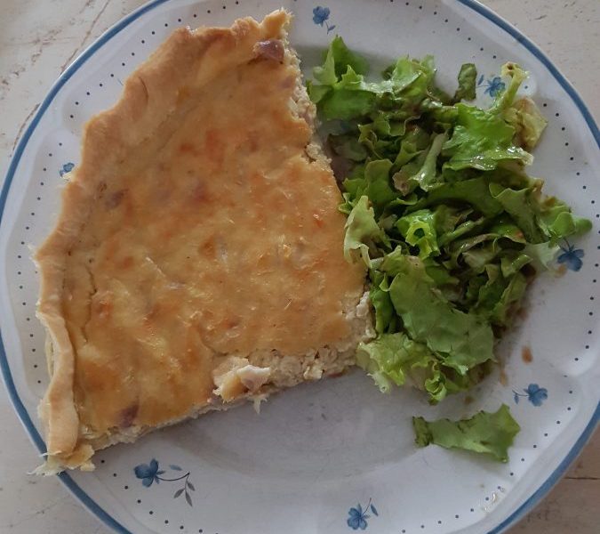 Cliquez pour zoomer ! Tarte feuilletée aux oignons Thermomix par enitsuJ