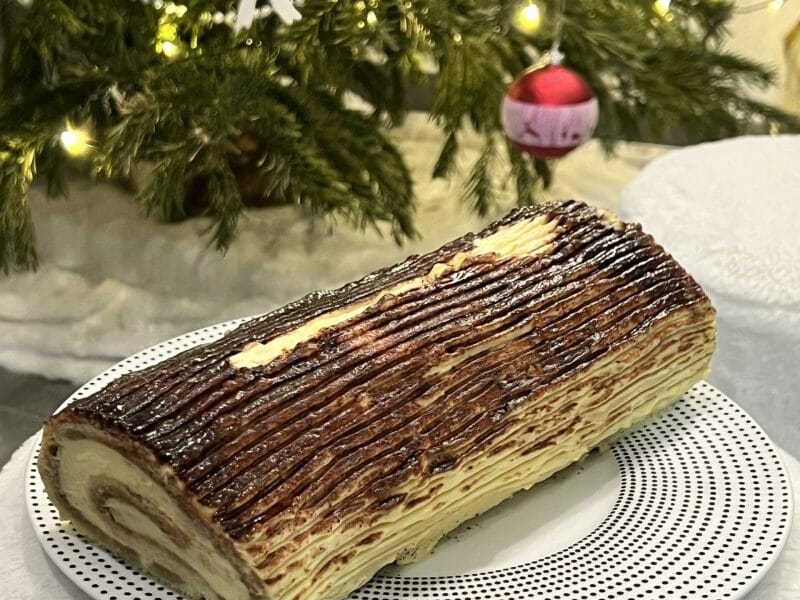 Cliquez pour zoomer ! Bûche Tiramisu Thermomix par Marine_17