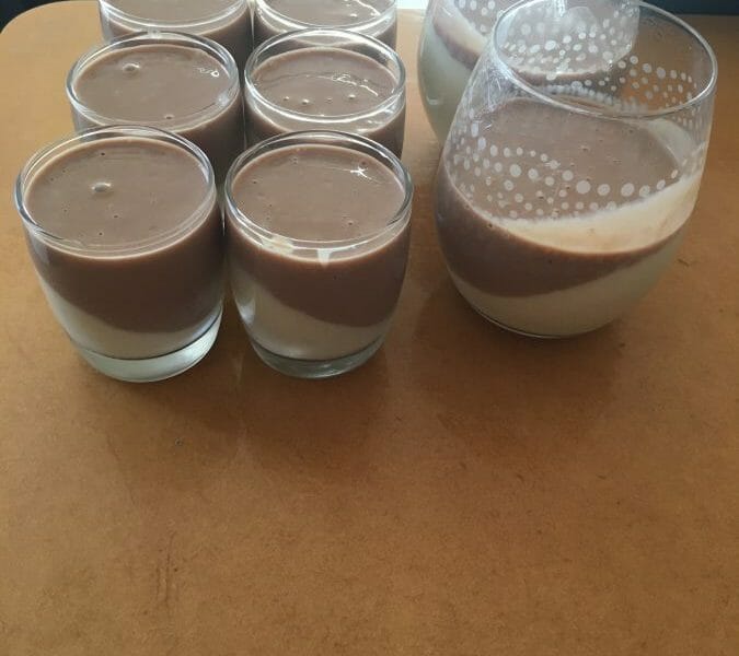 Cliquez pour zoomer ! Crème dessert au deux saveurs Thermomix par Marine_17