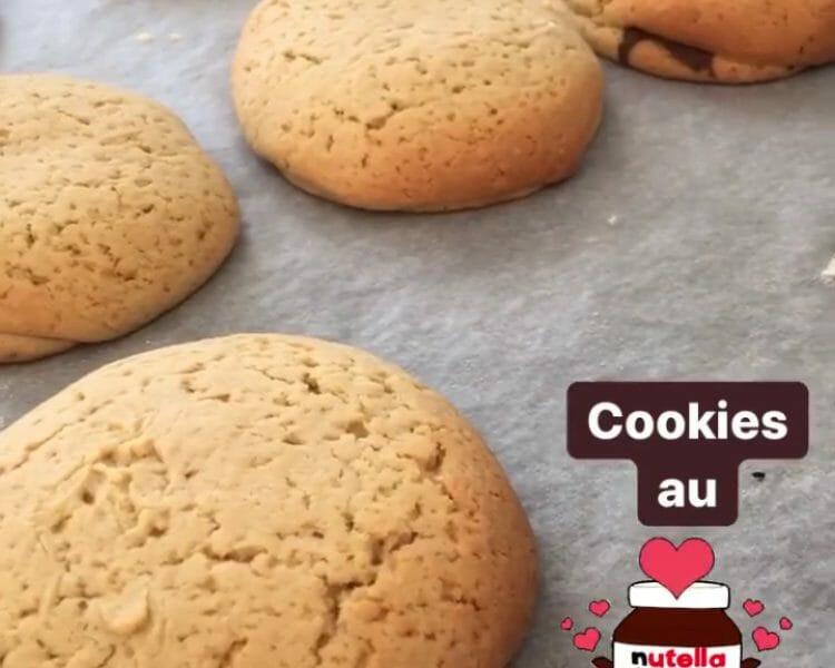 Cliquez pour zoomer ! Cookies fourrés au nutella Thermomix par nana40