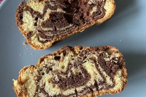 Cliquez pour zoomer ! Gâteau zébré Thermomix par tigrette78