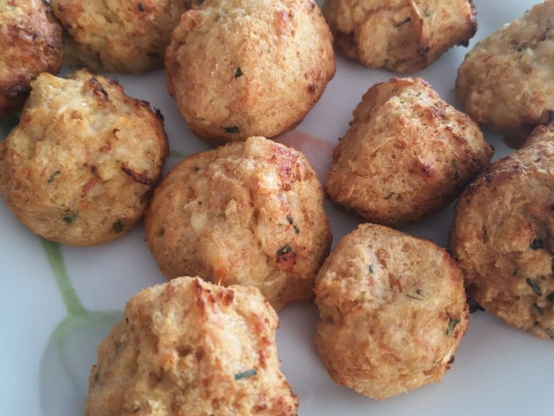 Cliquez pour zoomer ! Croquettes de chou-fleur au jambon cru Thermomix par Marie_Elizabeth