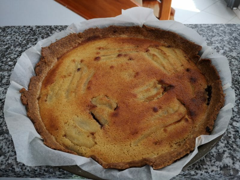 Cliquez pour zoomer ! Tarte poires et chocolat Thermomix par Marie_Elizabeth