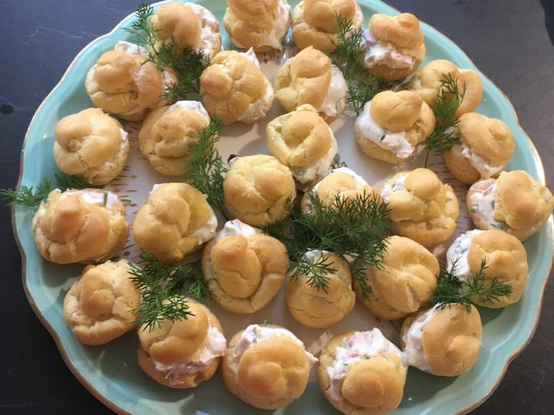 Cliquez pour zoomer ! Mini éclairs au saumon fumé Thermomix par Helene_21